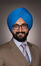 Portrait of Jagsharan Singh Mahal