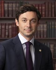 Portrait of Jon Ossoff